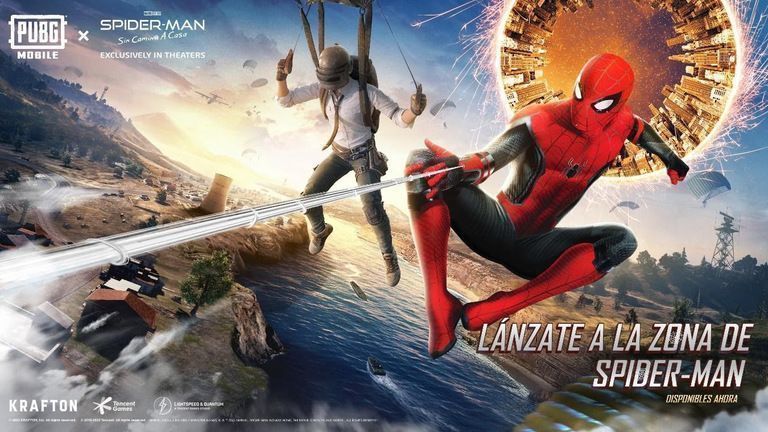 La versión 1.8 de PUBG Mobile trae a Spider-Man™: No Way Home a Erangel y un nuevo mapa llamado Secuelas
